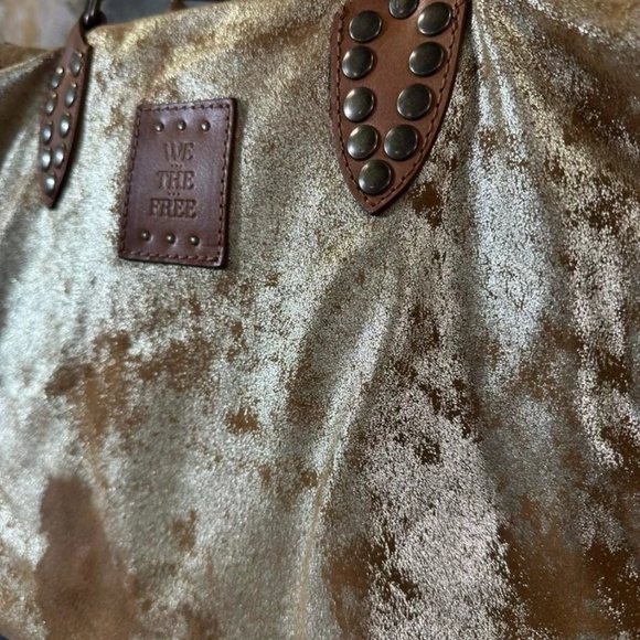 New Free People We The Free Pyrite Augustine Tote Bag - Picture 7 of 9